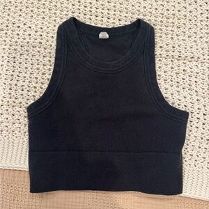 ALO Yoga Black Crop Top